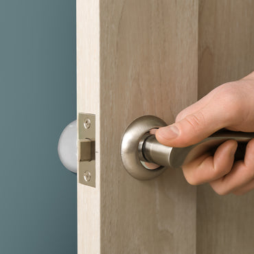 Ducki 2" Clear Door Stop Protectors (4 Pack) - Washable Self-Adhesive Wall Protection