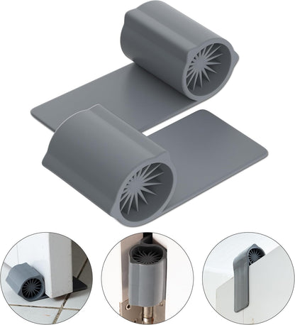walldoor inch chrome house saver extension steel doorknob external cabinet silicone thing diy deep white vinyl brown smooth